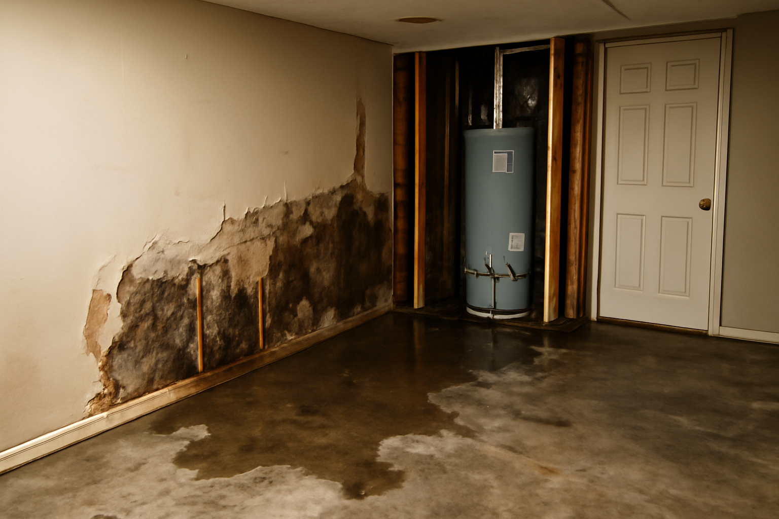 Basement Water Damage Restoration in Whitewater, WI