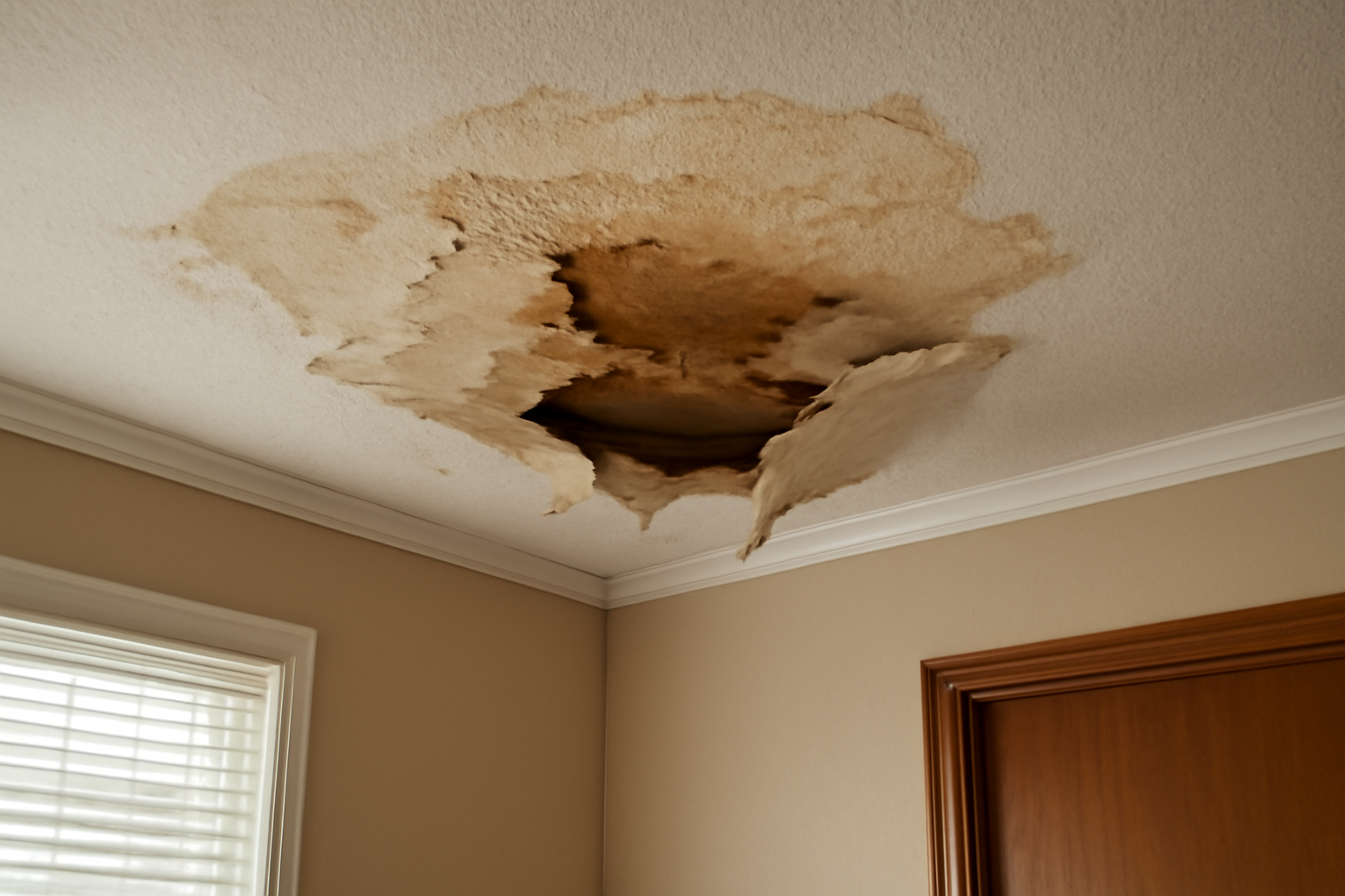 Ceiling Water Damage Repair in Lake Mills, WI