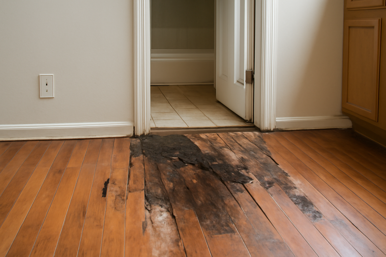 Floor Water Damage Restoration in Whitewater, WI