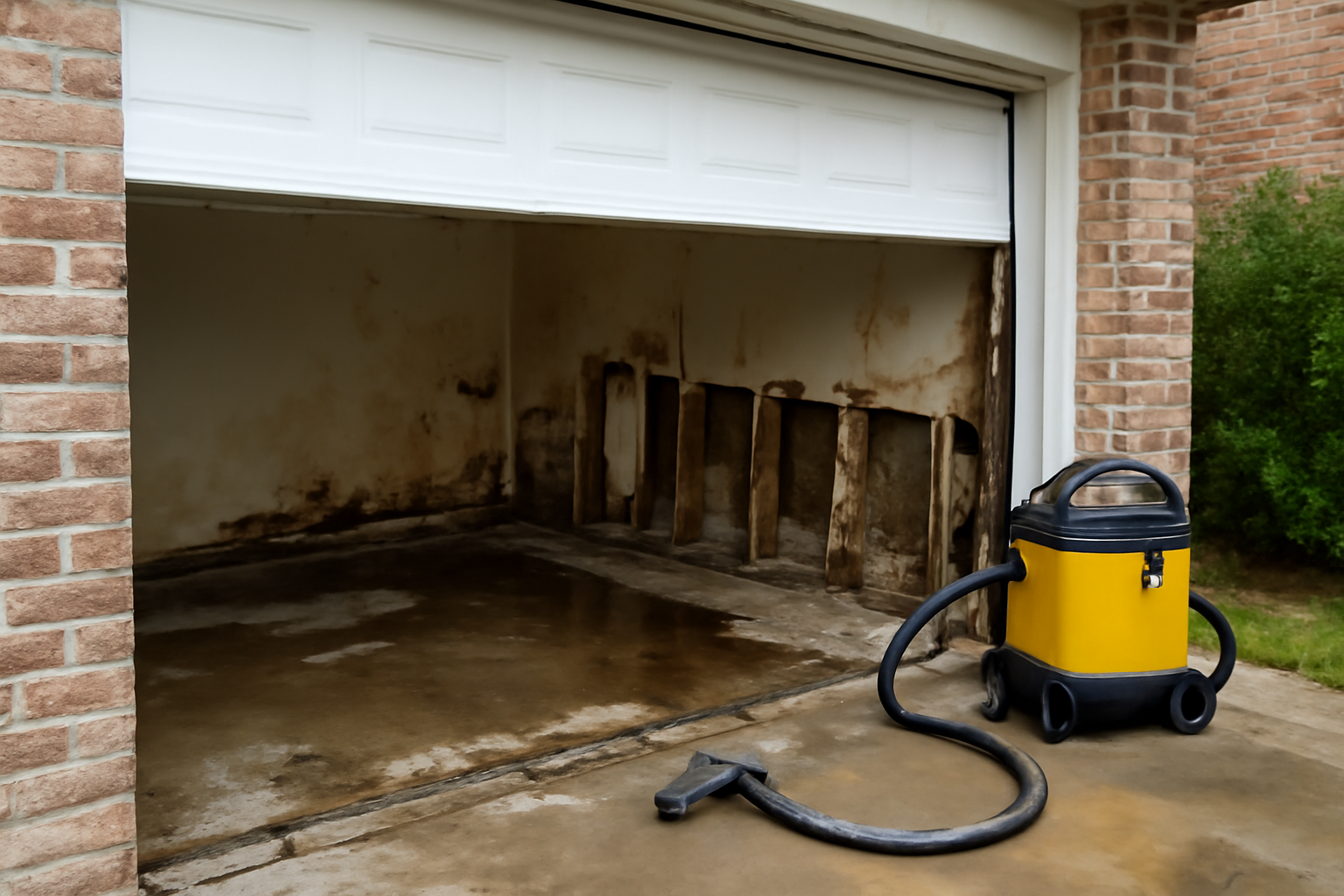 Garage Water Damage Cleanup in Whitewater, WI