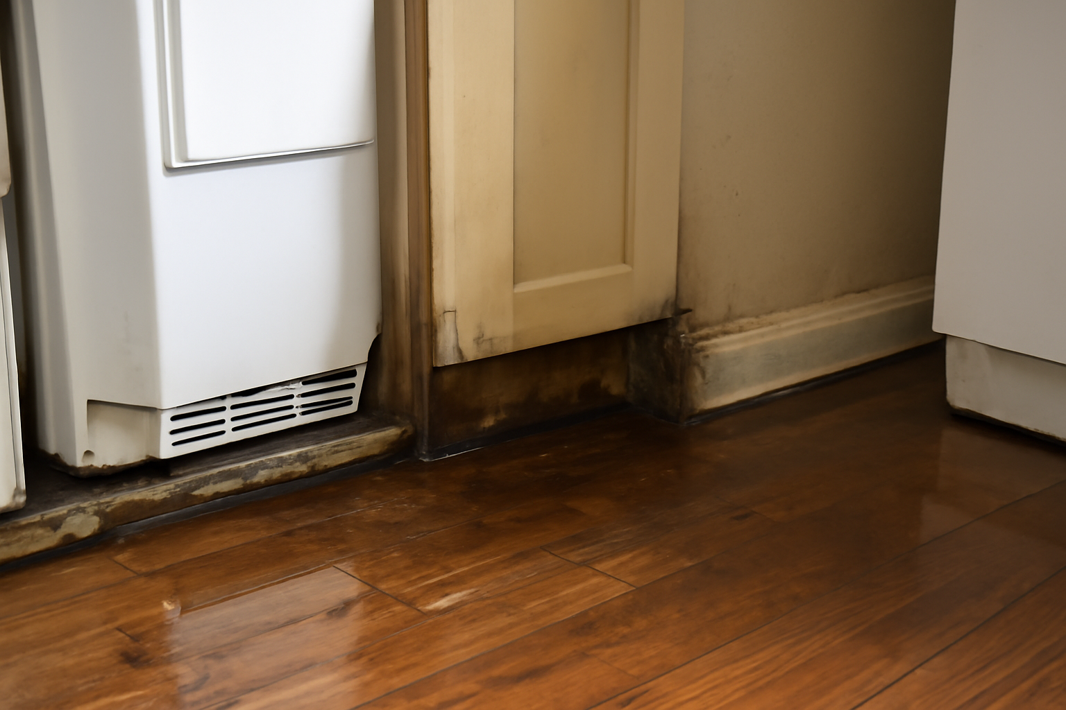 Ice Maker Line Leak Water Removal in Hales Corners, WI
