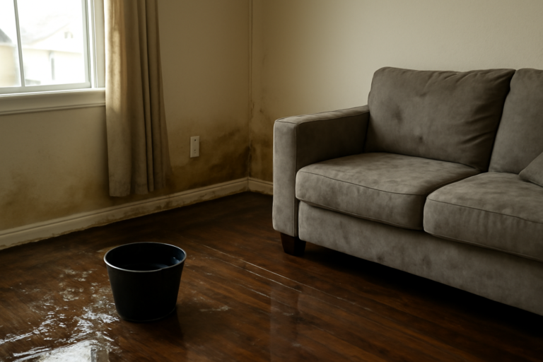 Living Room Water Removal