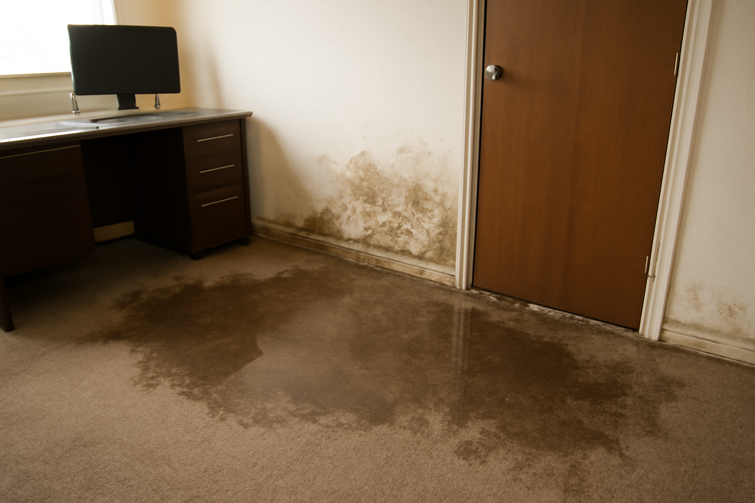 Office Building Water Extraction in Beloit, WI