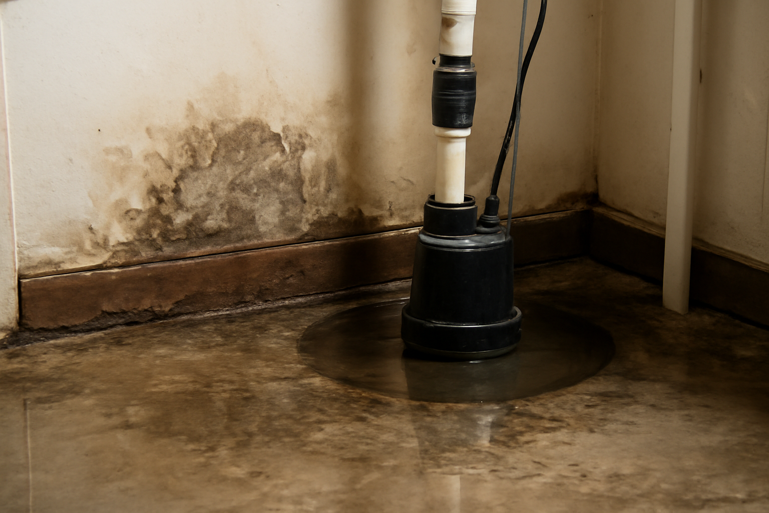 Sump Pump Failure Water Removal in Beloit, WI