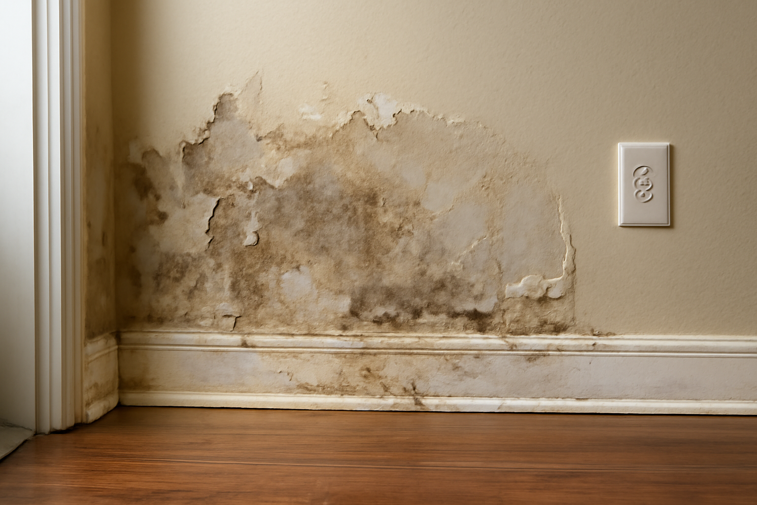 Wall Water Damage Repair in Lake Geneva, WI