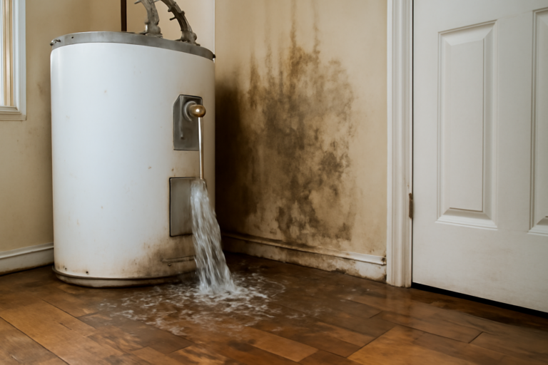 Water Heater Burst Water Removal