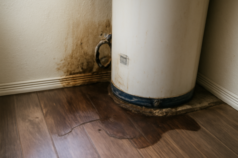 Water Heater Leak Water Removal