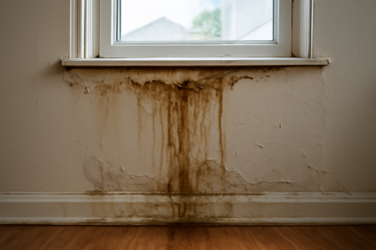 Window Leak Water Removal
