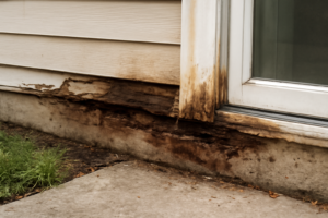 Wood Trim Water Damage Restoration